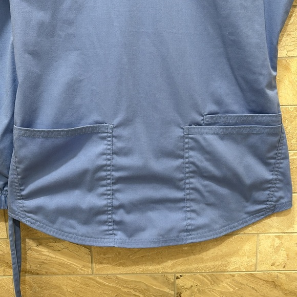 NWOT Scrubstar Cargo Scrub Set Light Blue Size Small - Picture 3 of 6